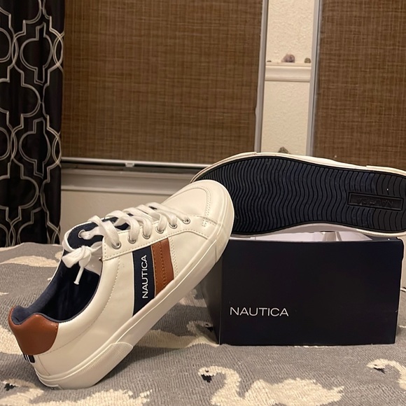 Nautica Other - Brand New White Nautica Platform Sneakers Size 7.5